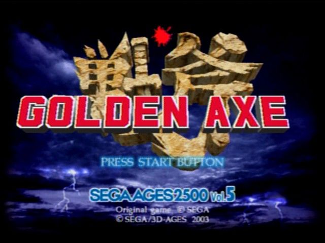 Golden Axe screenshot 3 for Playstation 2